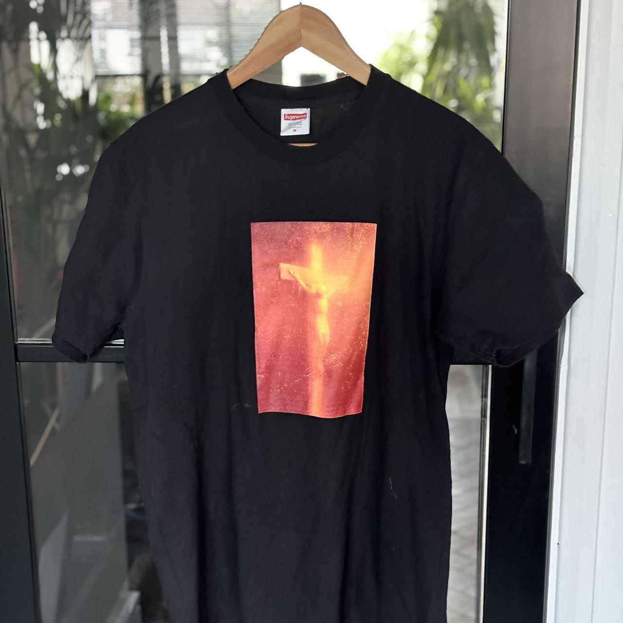 supreme x andre serrano piss christ tee. sick piece.... - Depop