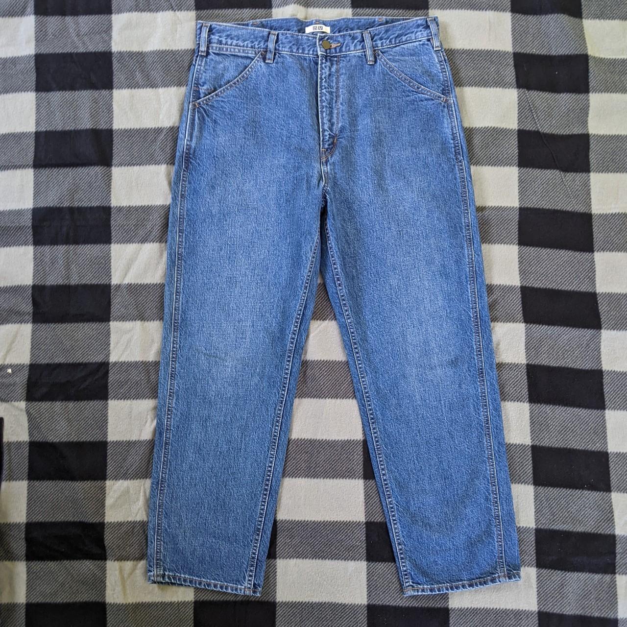 uniqlo-u-light-blue-jeans-in-great-condition-has-depop