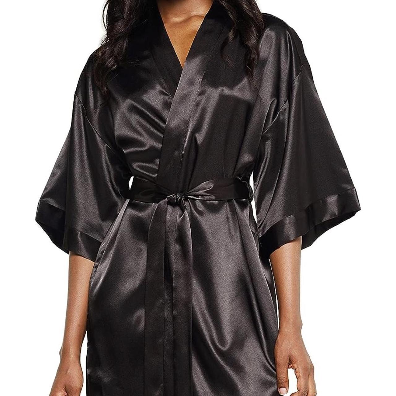 Victoria’s Secret Black Satin Robe Brand new but... Depop