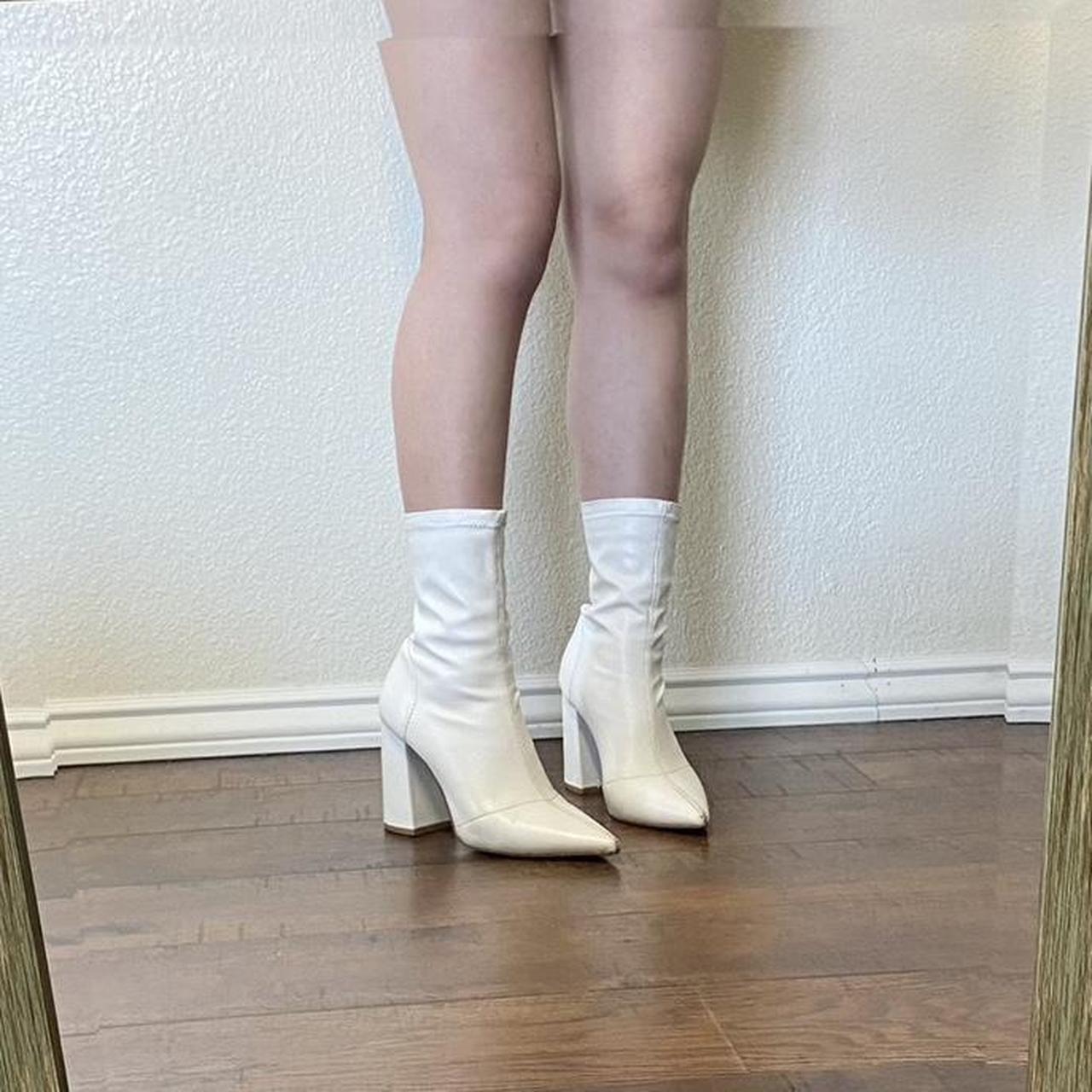 nasty gal white heels