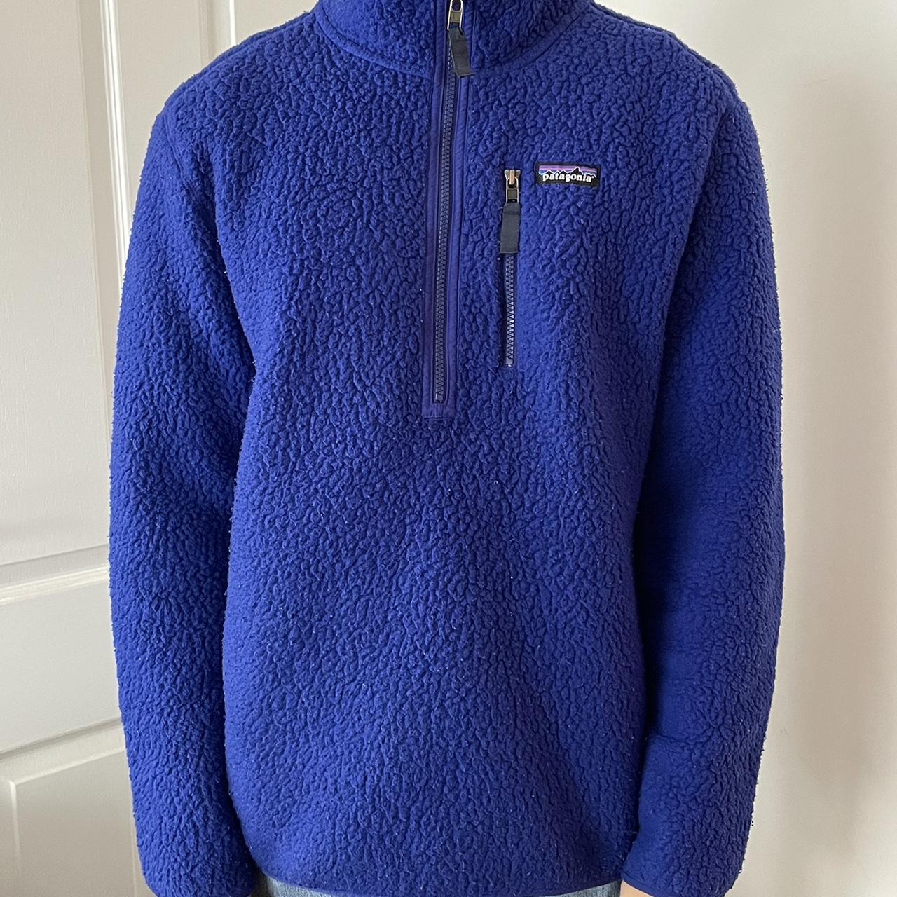 Patagonia cobalt blue fleece deals