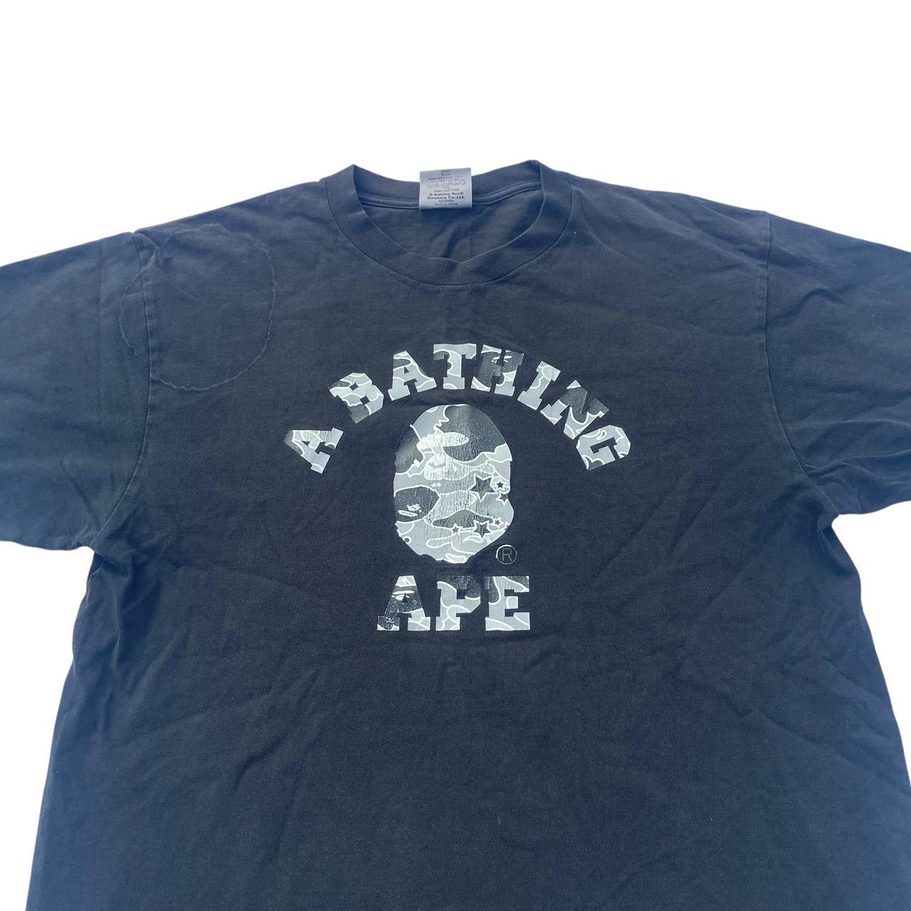 希少美品☆90s~00s/NIGO期/A BATHING APE/Y2K/原宿系 Early 2000s nigo era japanese vintage black bape | Depop