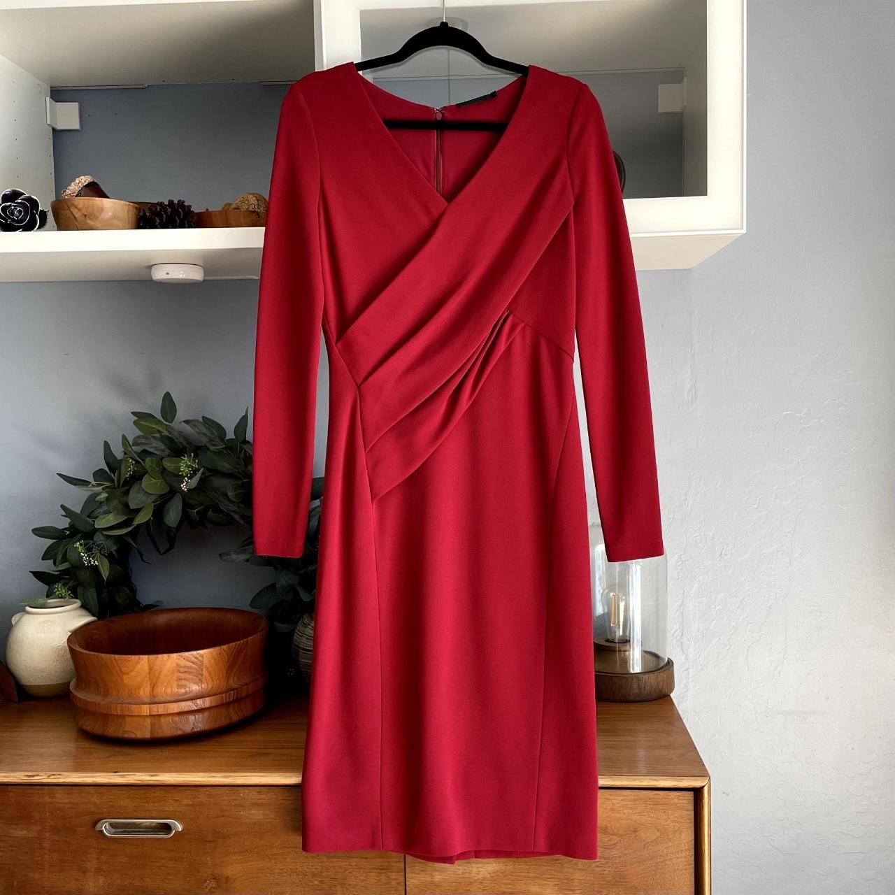 Sainsburys 2024 red dress