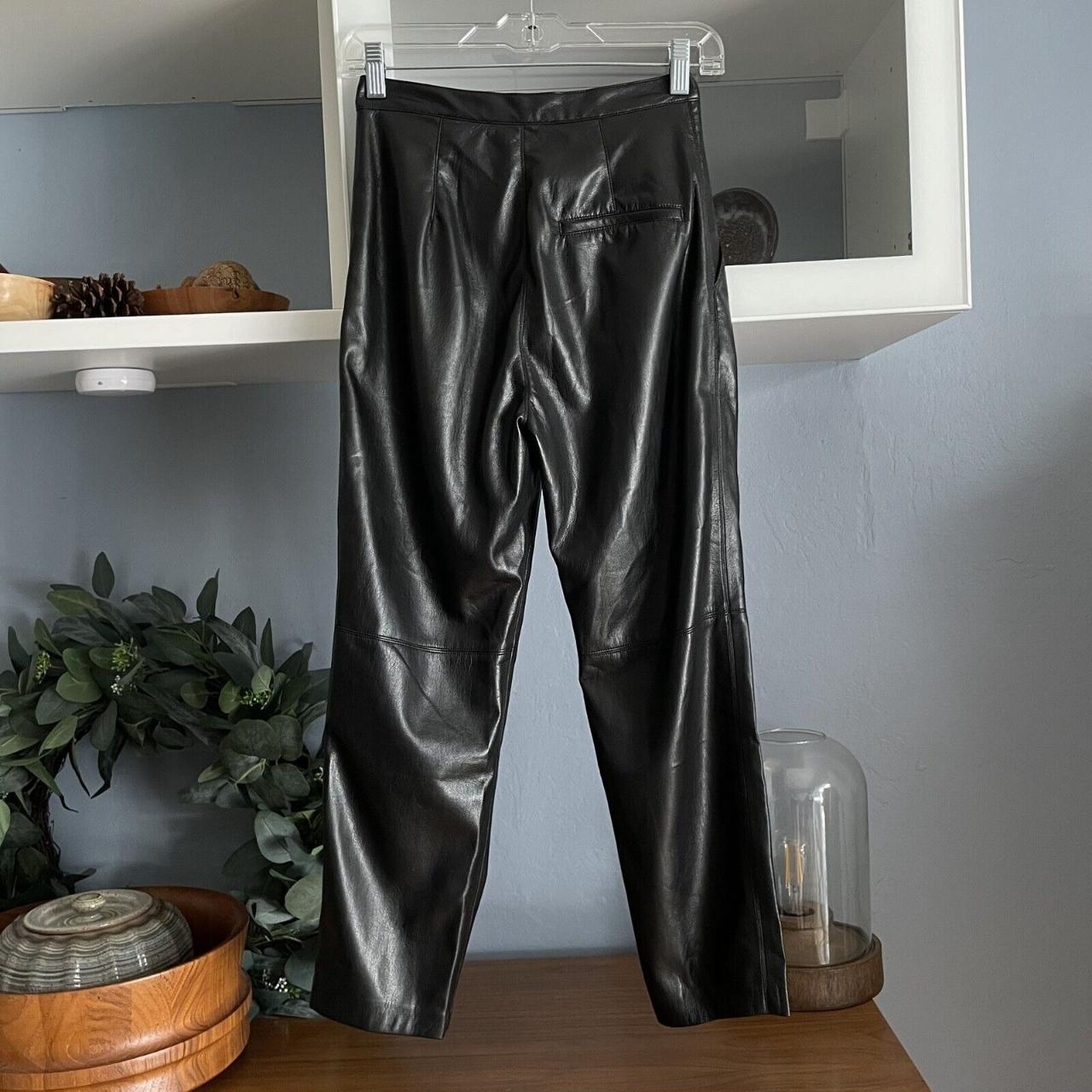 Man with red Versace trousers and black leather jacket with studs before  Dirk Bikkembergs fashion show, Milan Fashion Week Stock Photo - Alamy