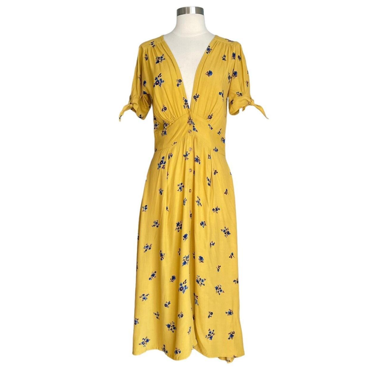 Faithfull The Brand Billie Midi Dress in Dolores