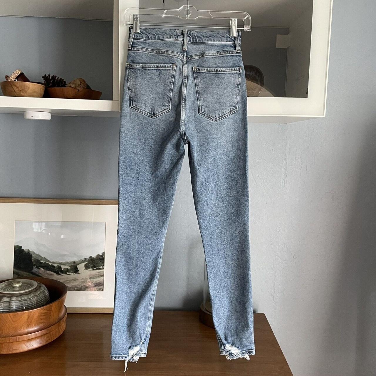 AGOLDE Nico High Rise Slim Jens in Chronicle Size Depop