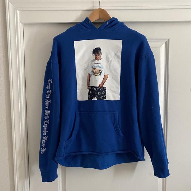 Juice wrld supreme lv hoodie hot sale