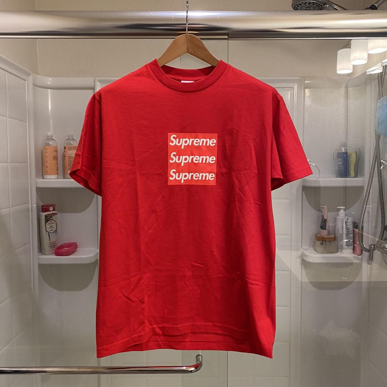 Supreme 20th Anniversary Box Logo T-Shirt 'Black' | Men's Size XL