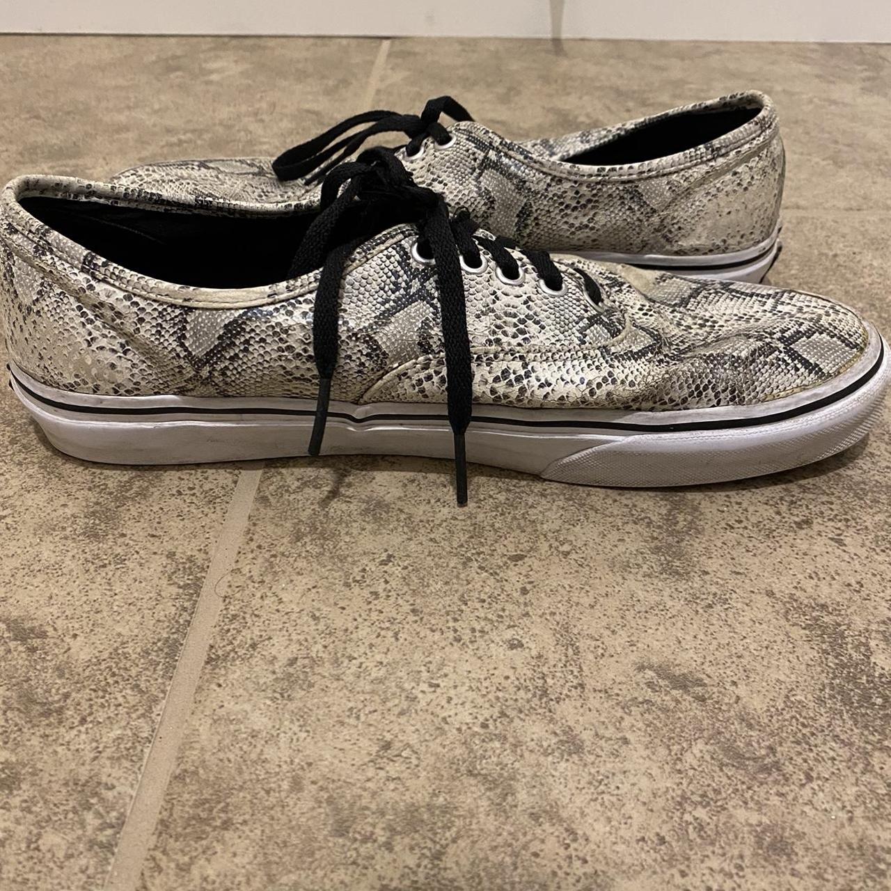 Vans Snakeskin Size Men s US 11 Skateboarding Shoes. Depop