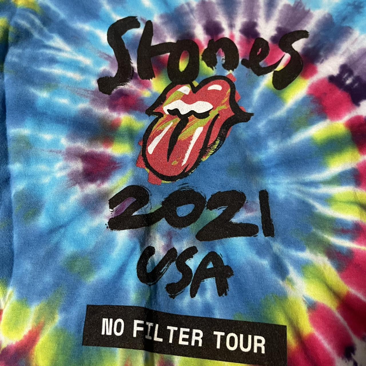 No Filter Tie Dye T-Shirt – The Rolling Stones