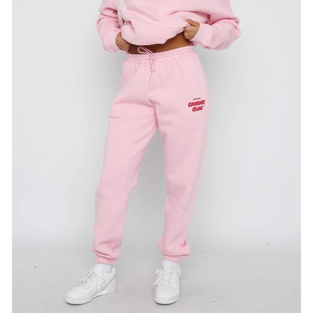 Whitefox Comfort Club Sweatpants Bon Bon Size... - Depop
