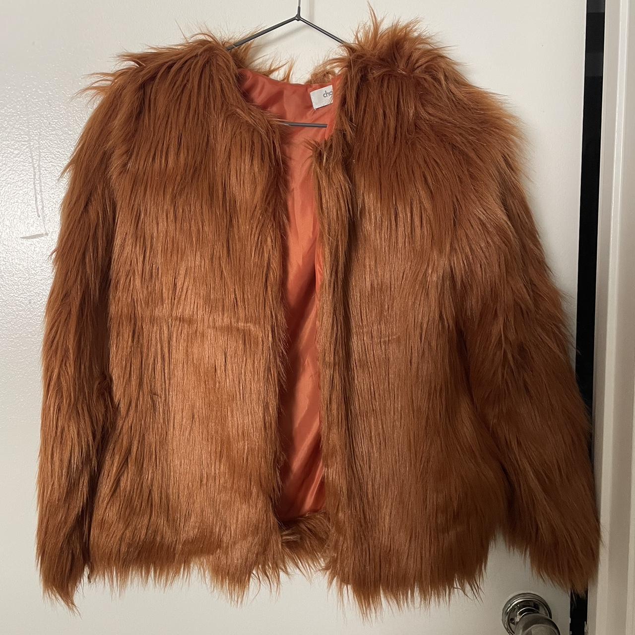 Charlotte russe clearance faux fur coat