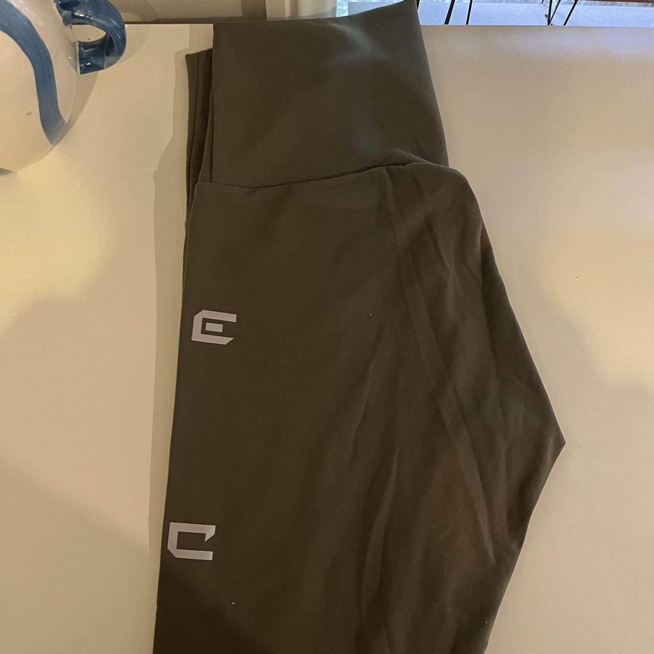 Khaki echt seamless tights size S Depop