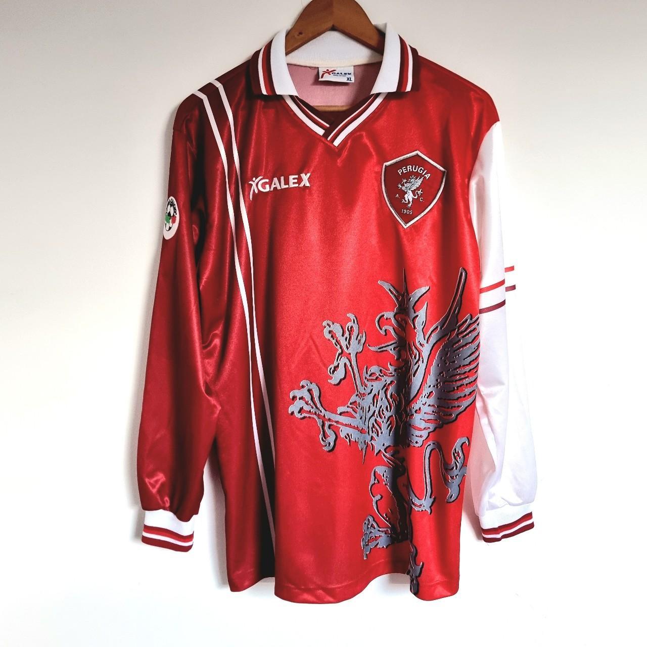 Club - Perugia Year - 98/99 Long Sleeve Match Issue | Depop