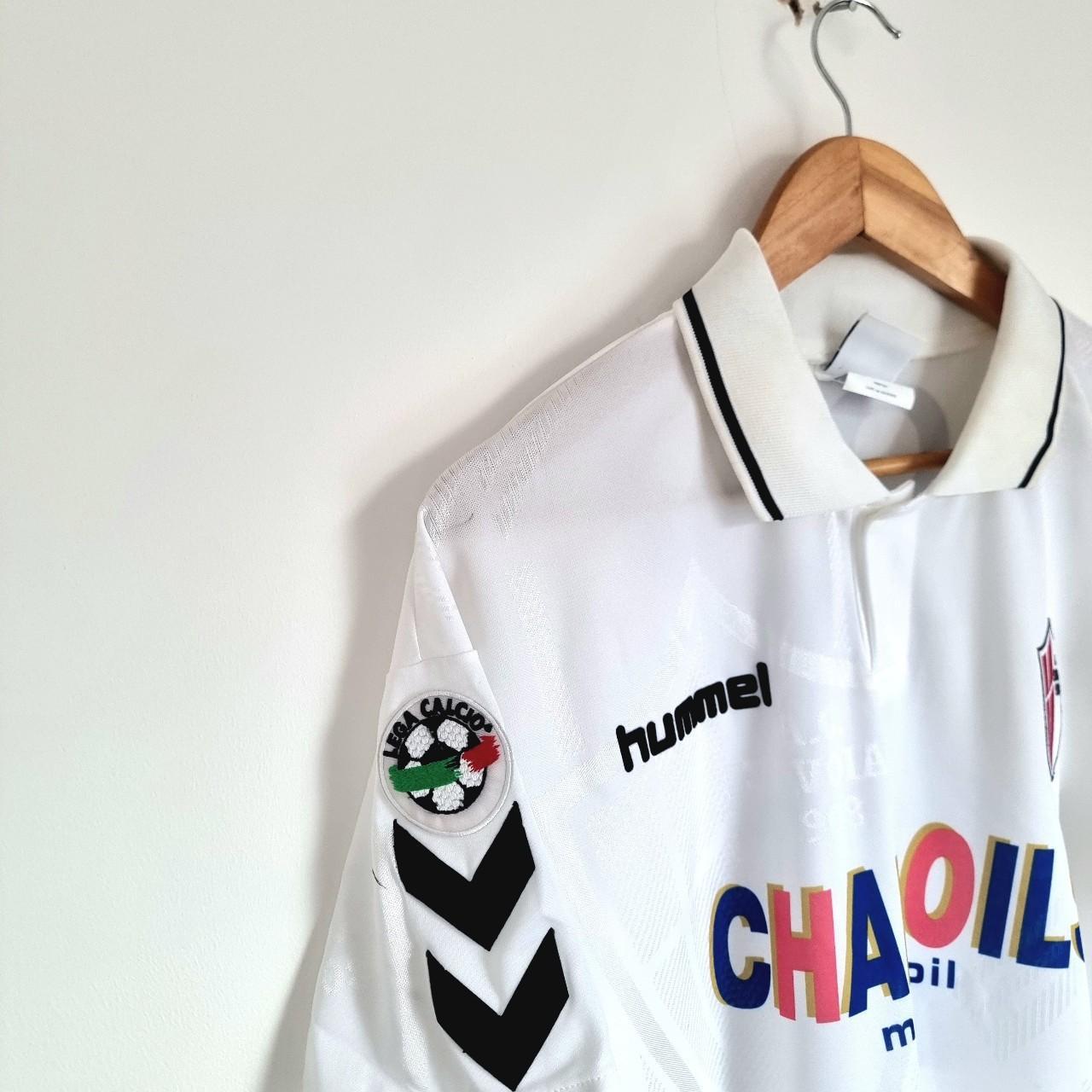 7SM4 【hummel 】ゲームシャツ　UK製　デンマーク　古着 7SM4【PUMA】90's ゲームシャツ シングルステッチ 古着used