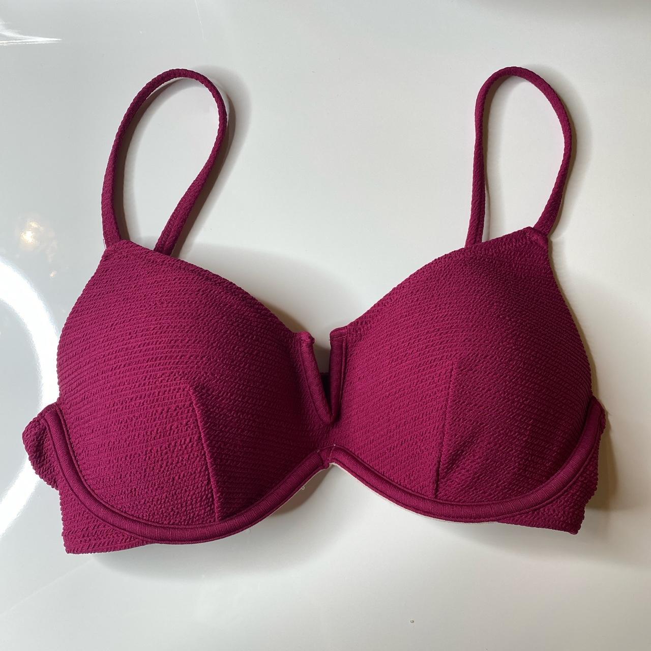 Target Women's Burgundy Bikinisandtankinisets Depop