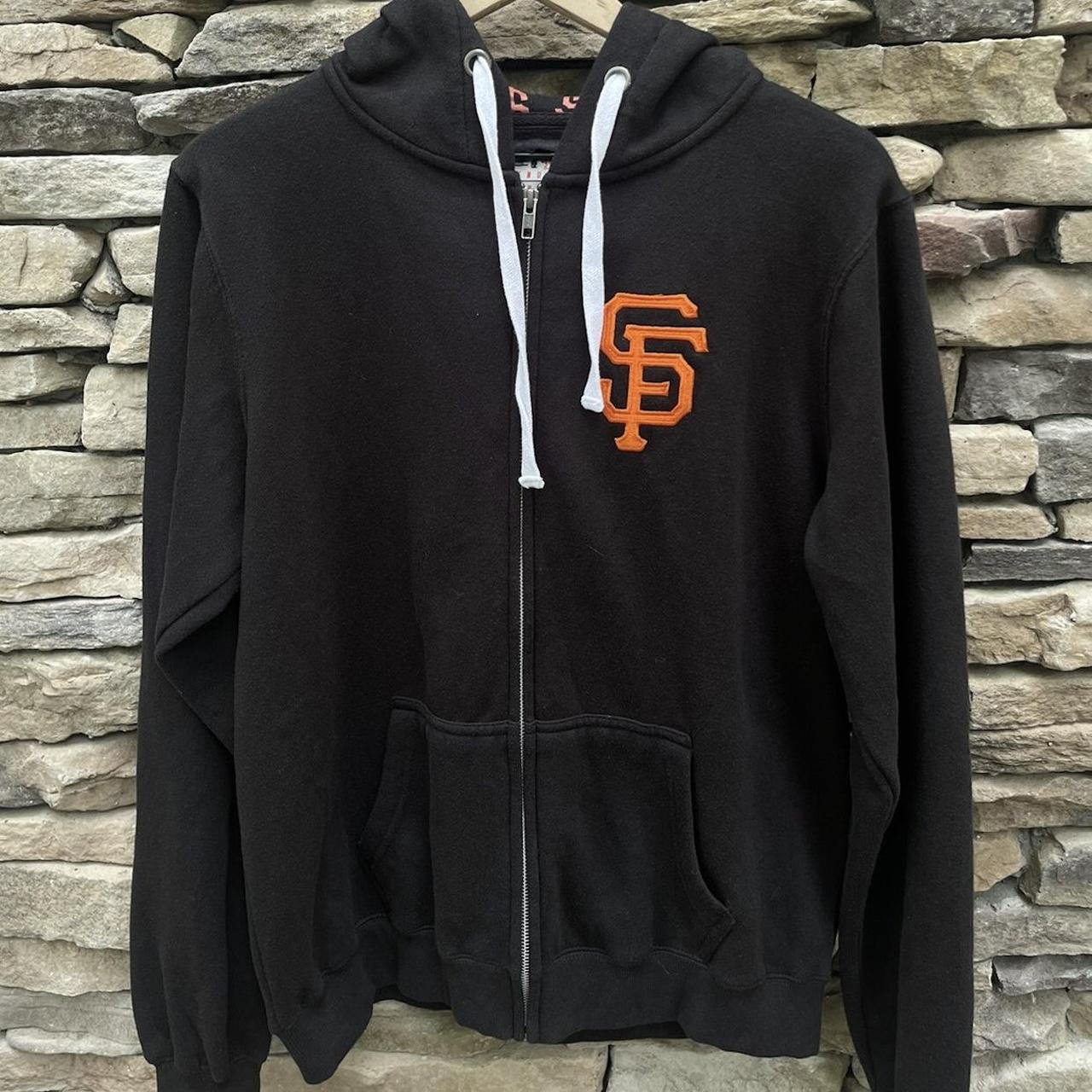 Sf giants discount zip up hoodie