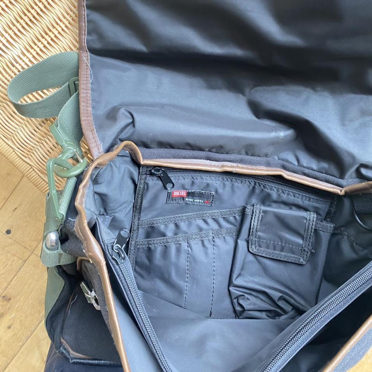 00’s archive Y2K DIESEL messenger bag DIESEL Vintage Messenger Shoulder Bag CROSSBODY DIESEL Y2K