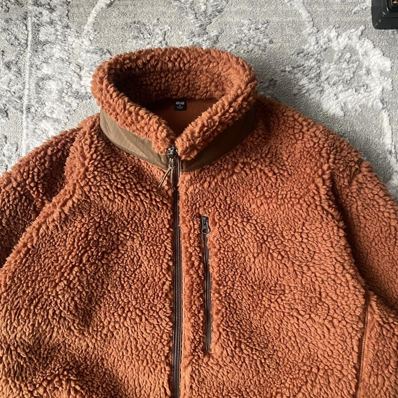 UNIQLO Men's Orange Jacket | Depop