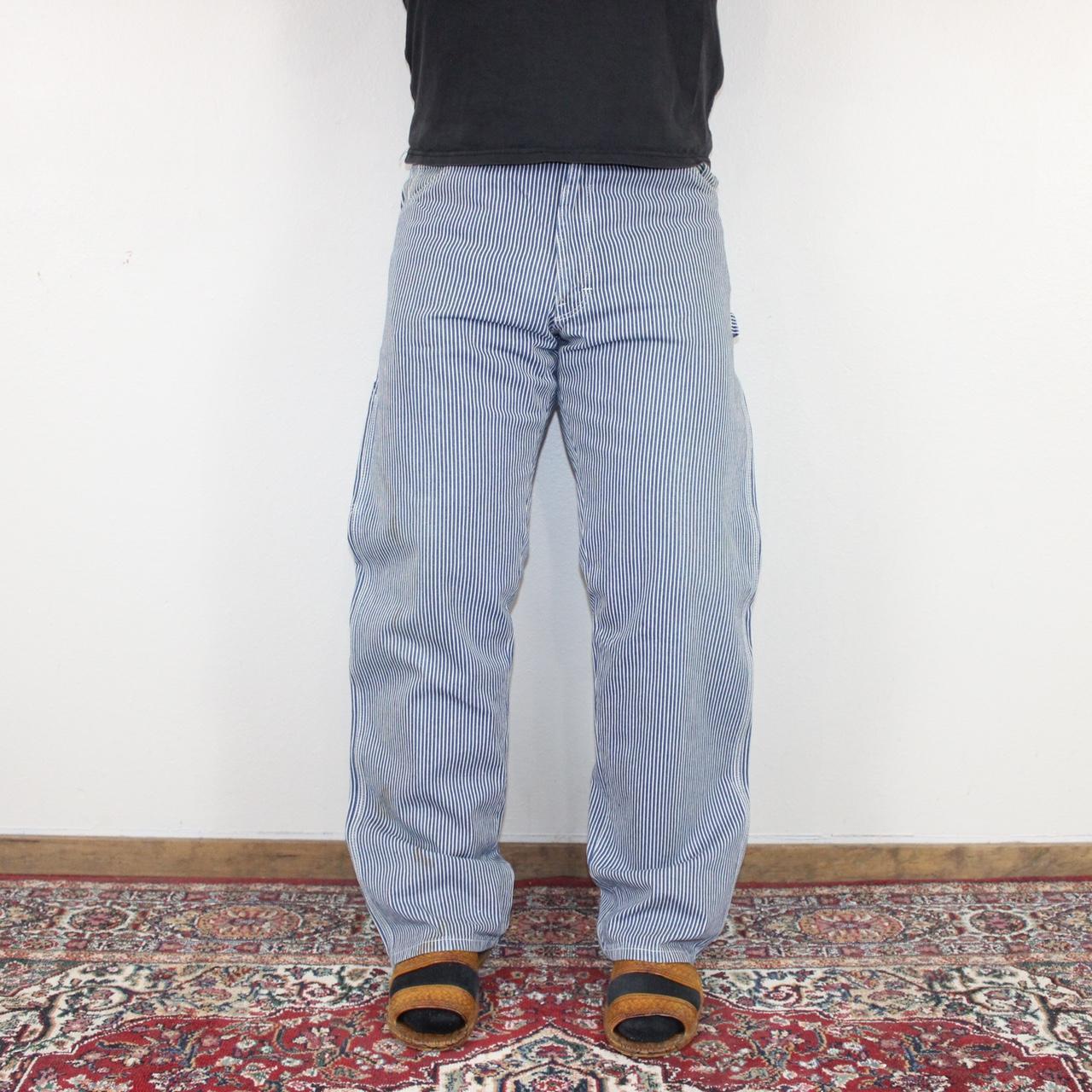 Mens vintage sale striped pants