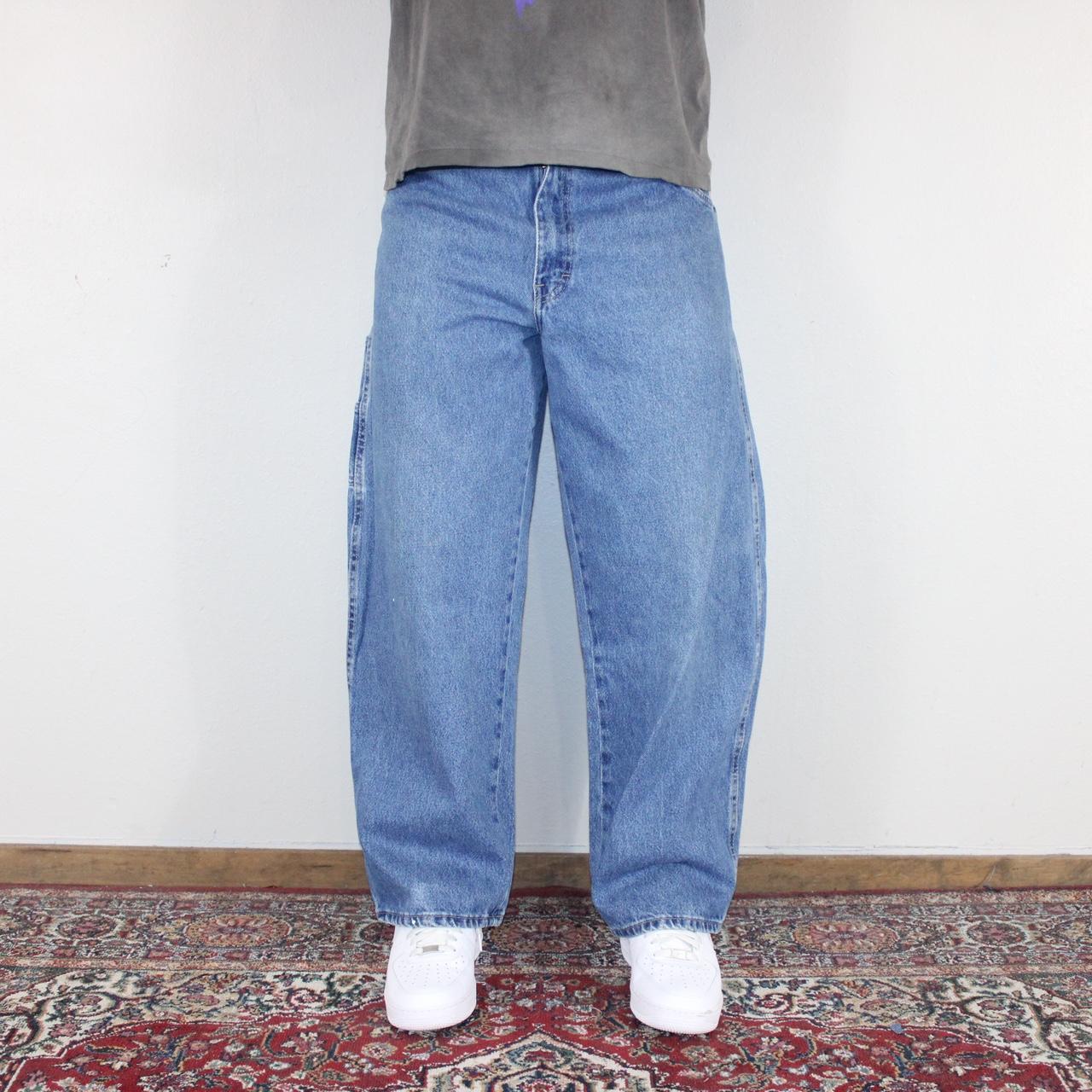 Vintage Denim Dickies Carpenter Pants Relaxed... - Depop