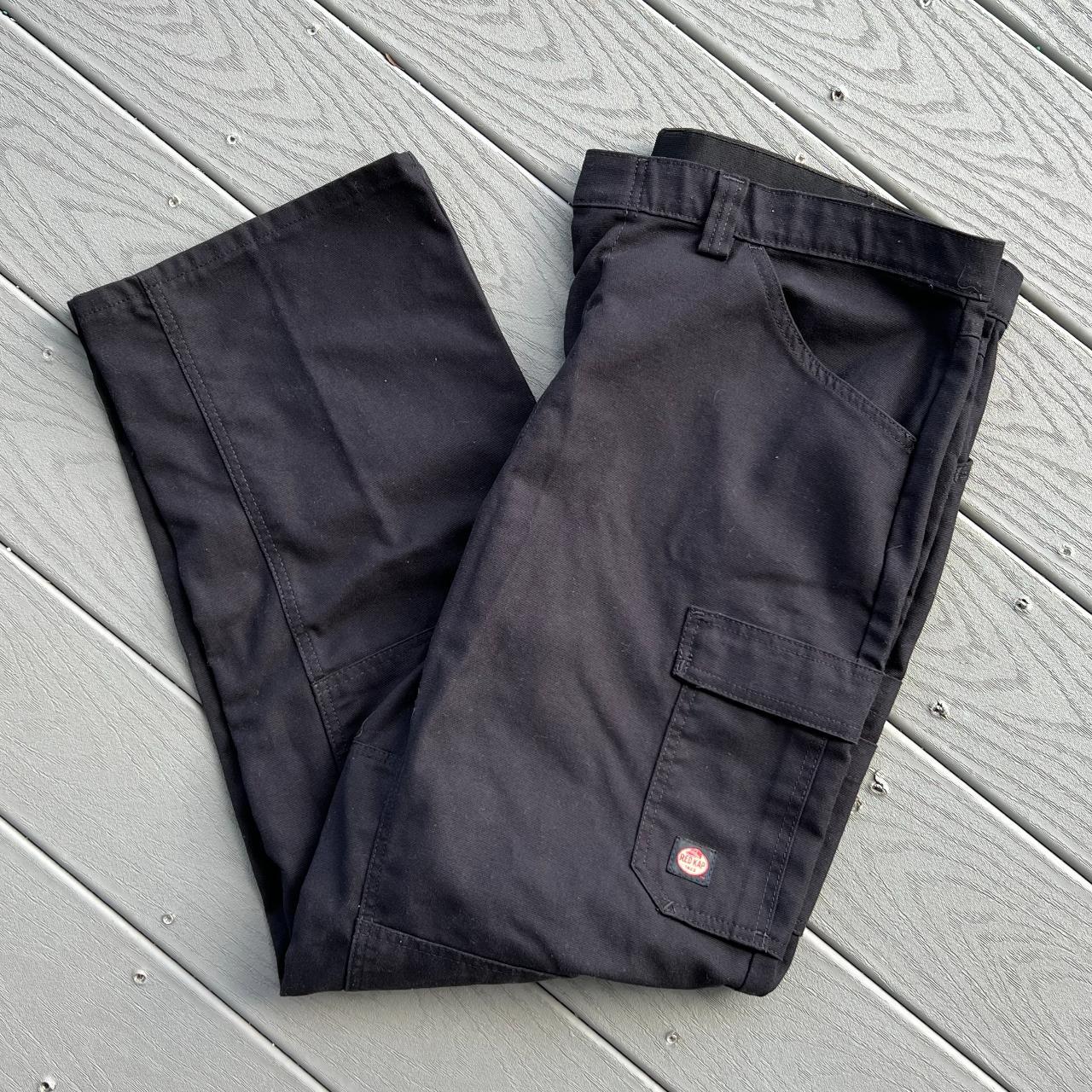 Black Red Kap work pants durable, lighter weight... Depop
