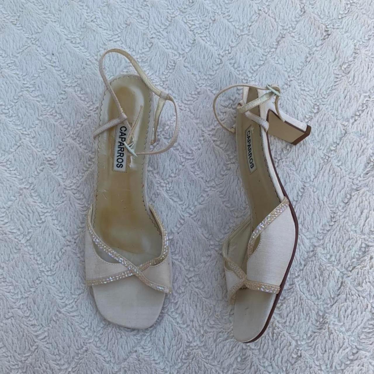 90’s nude kitten heels in amazing condition. Only... - Depop