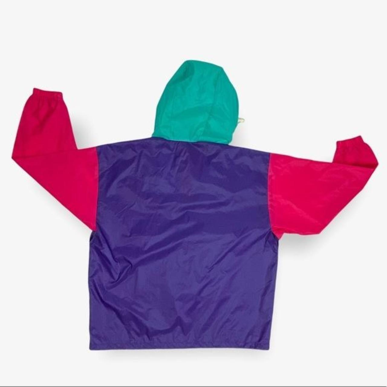 K-Way Men's Purple and Pink Jacket (3)