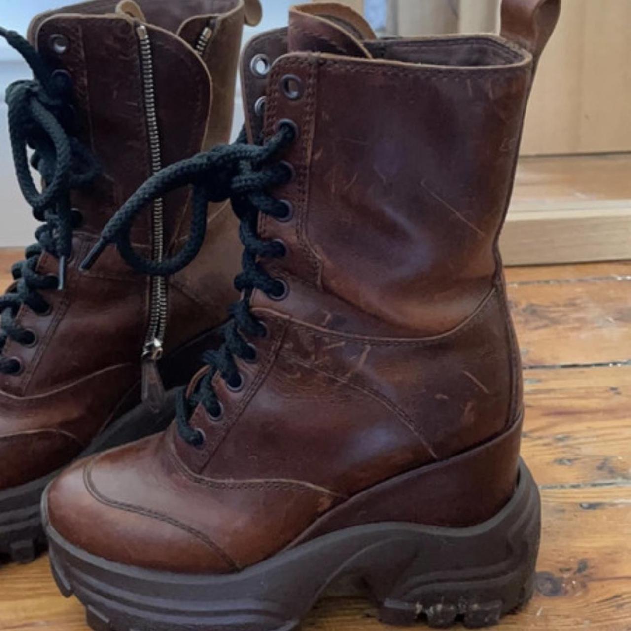 miu miu combat boots