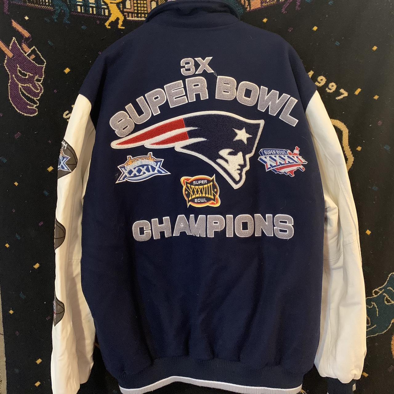 Patriots Super Bowl 6X Champions Jacket