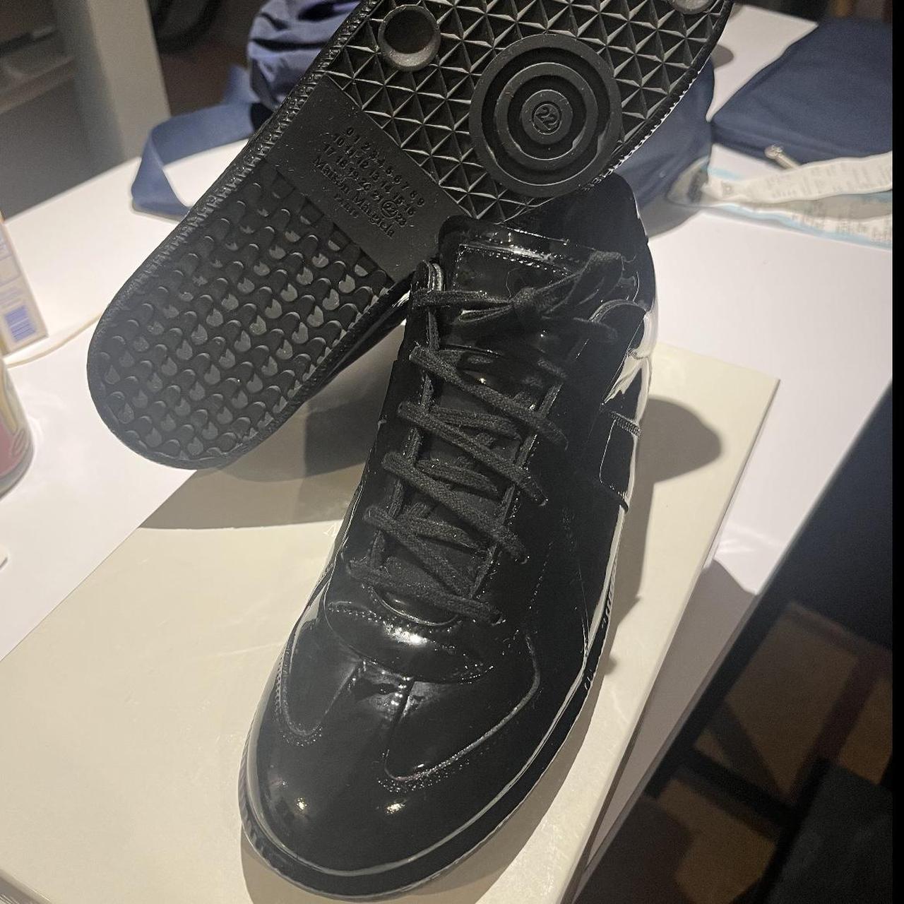 Maison Margiela Men's Black Trainers | Depop