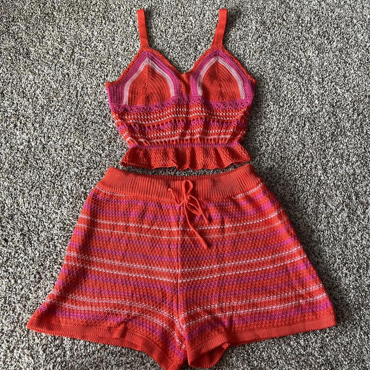 Matching crochet set Size: medium Condition:... - Depop