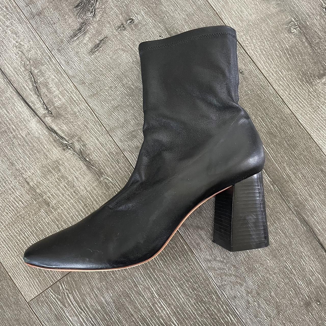 loeffler randall elise leather ankle boots