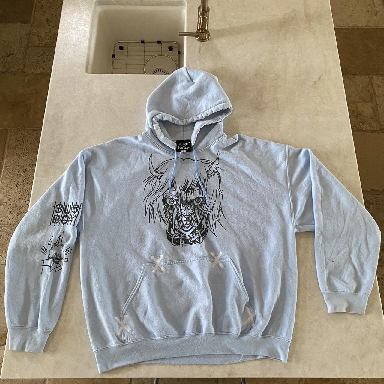 Lil peep x sus boy limited edition hot sale gas hoodie