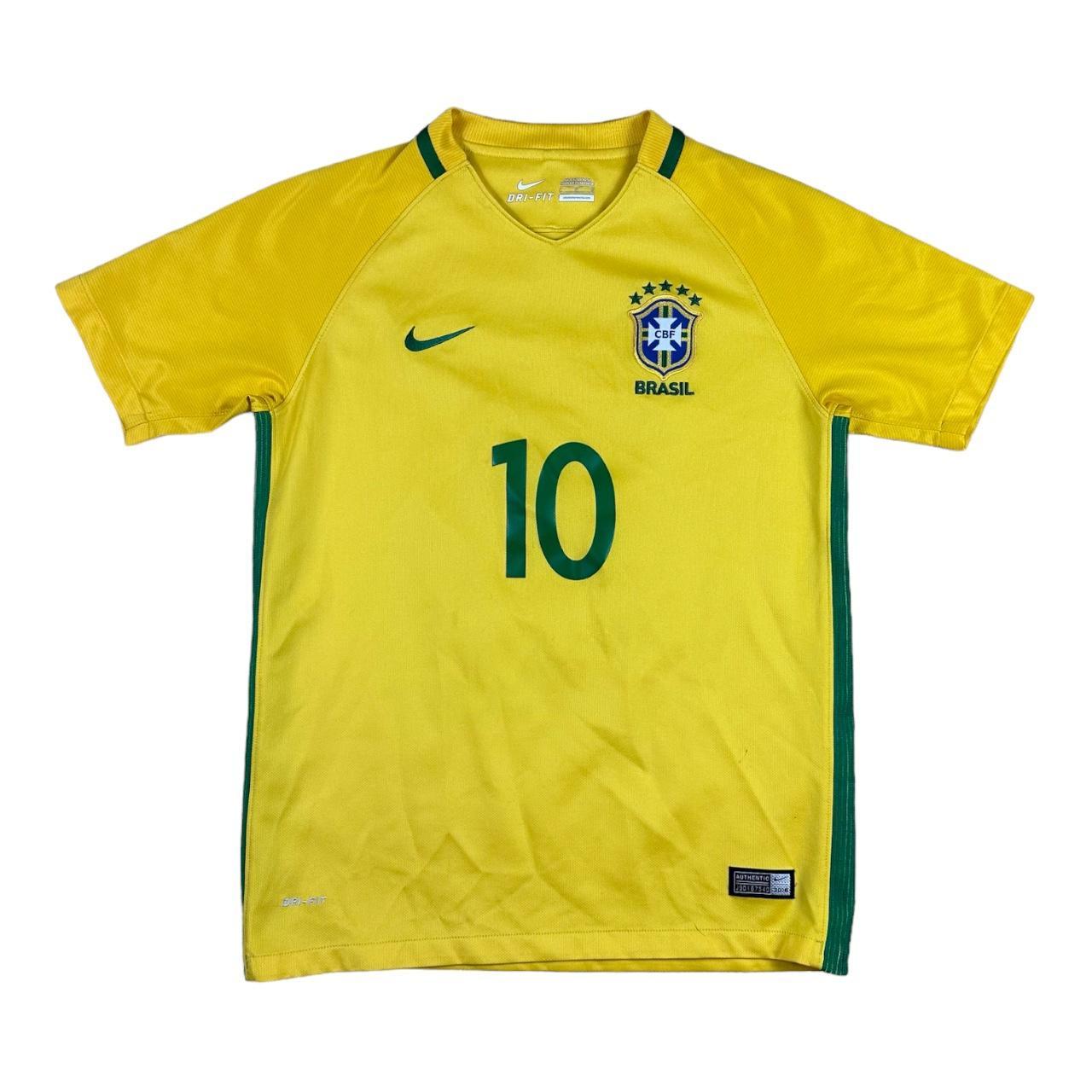 2016 Nike Neymar Brazil National Team Jersey Youth L - Depop