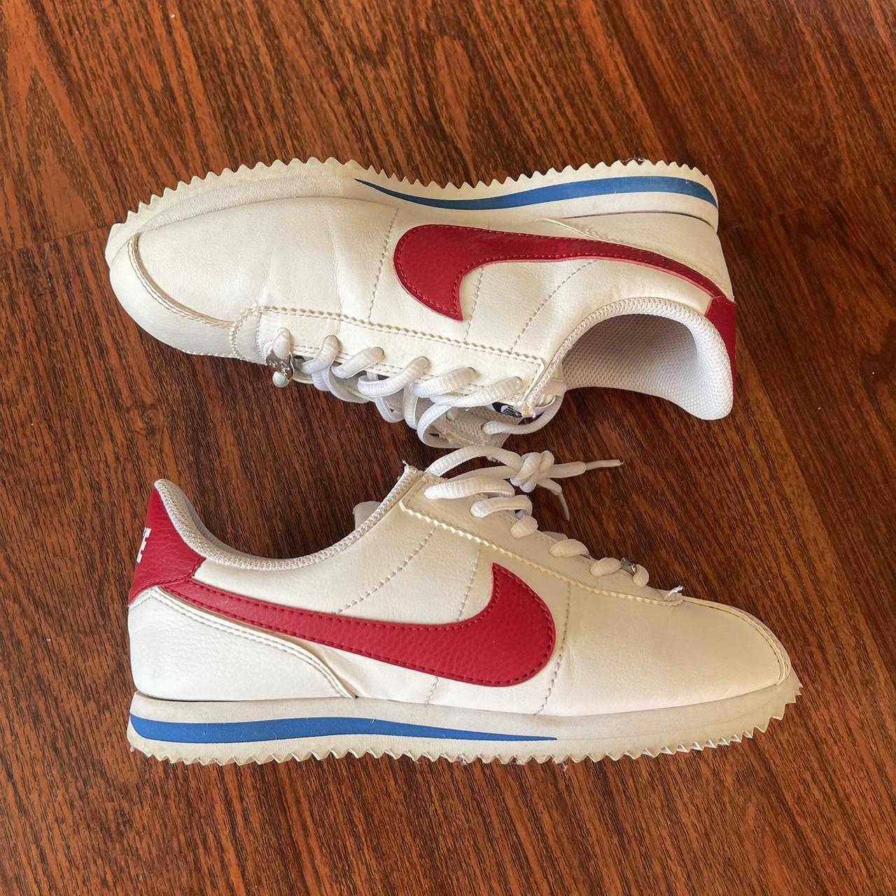 nike cortez forrest gump size 4Y or 5.5W condition. Depop