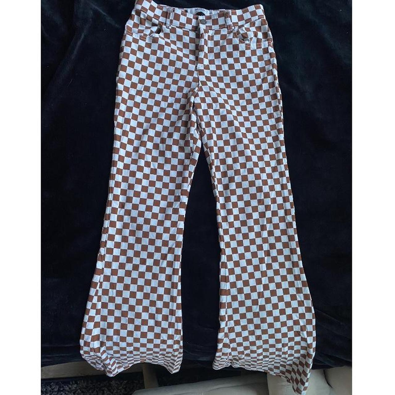 Checkered Hollister Flare Pants Size Women s Depop checkered-hollister-flare-pants-size-women-s-depop