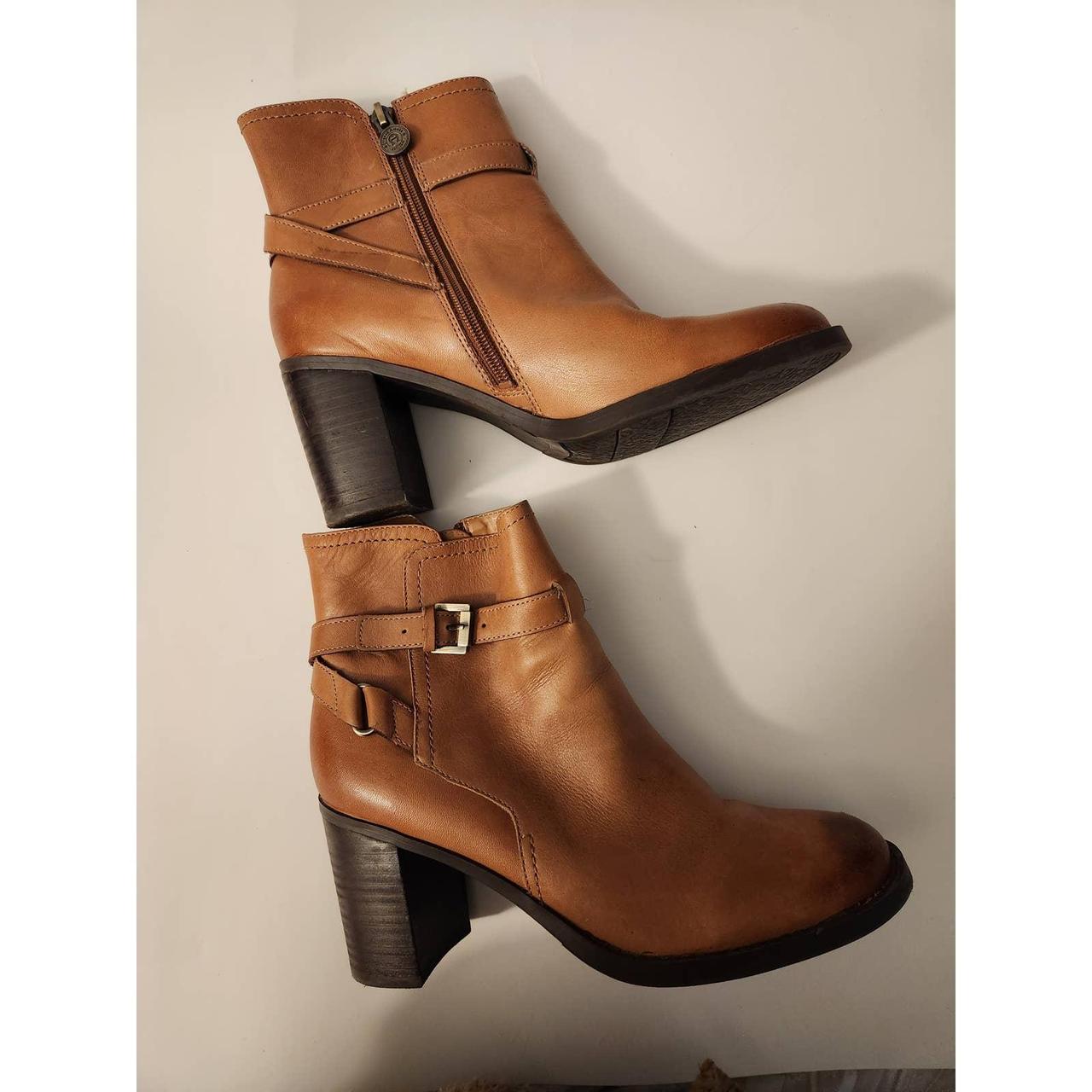 Etienne Aigner Boots Leather Brown Size