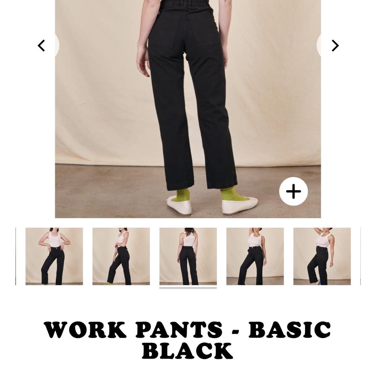 Big Bud Press Work Pant in Basic Black, Size... Depop