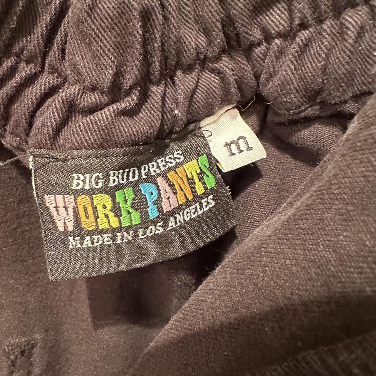 Big Bud Press Work Pant in Basic Black, Size... Depop