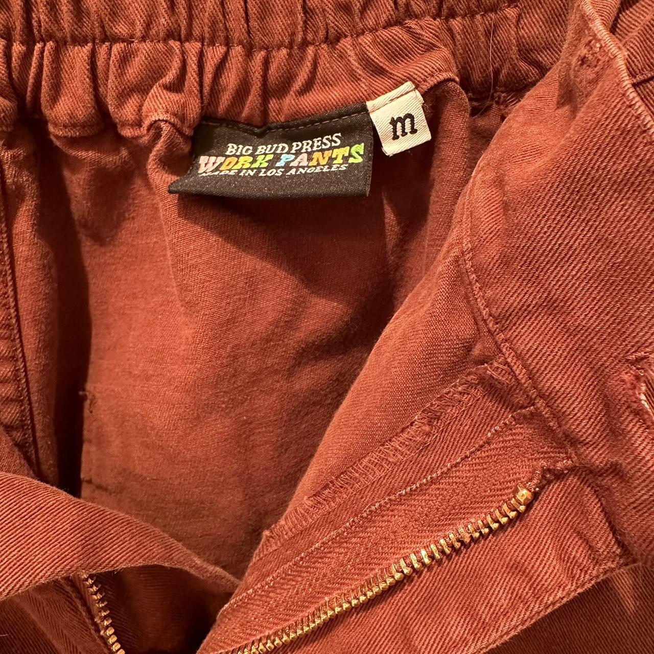 Big Bud Press Work Pant in Fudgesicle Brown, Size... Depop
