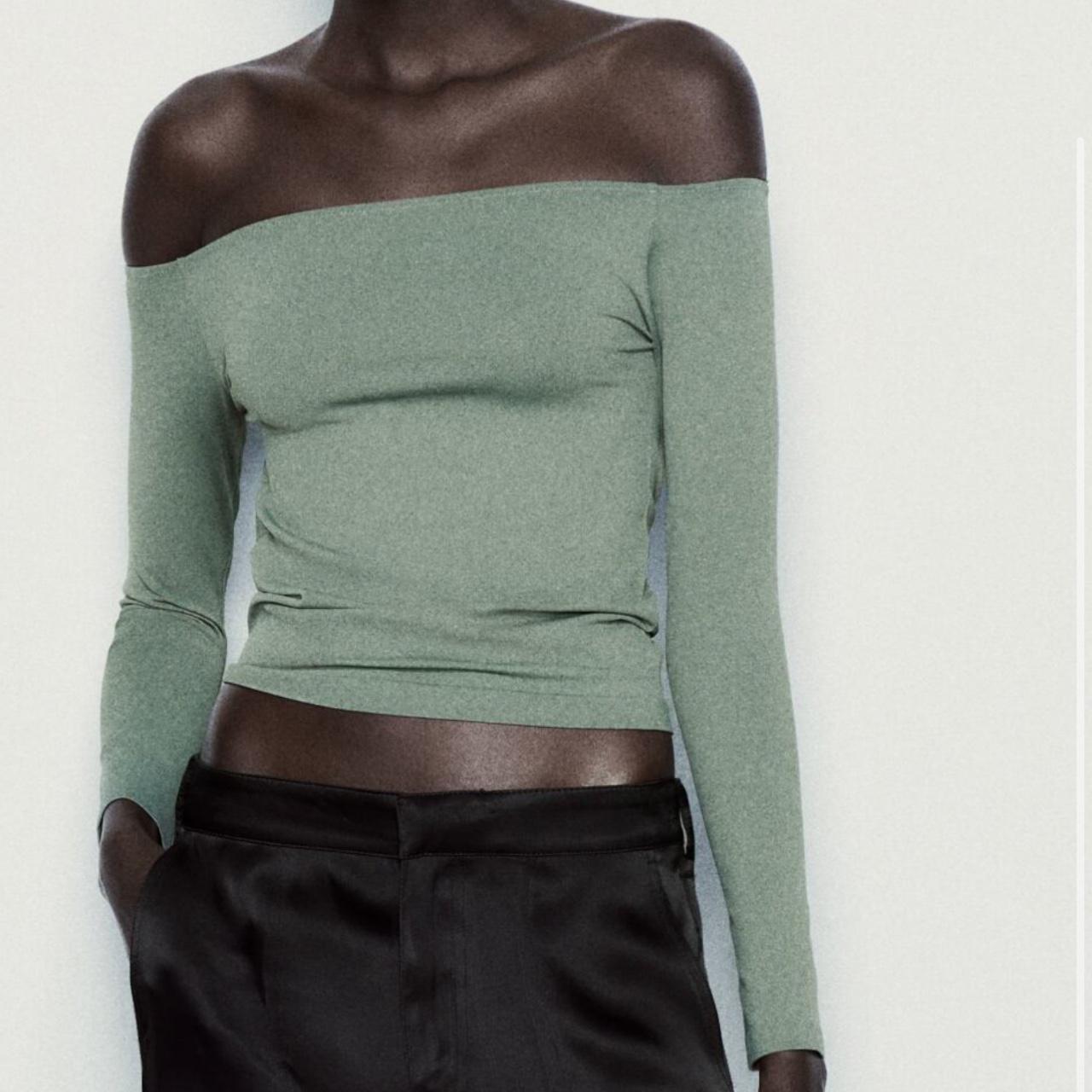 Zara off the shoulder top, ‘Seamless