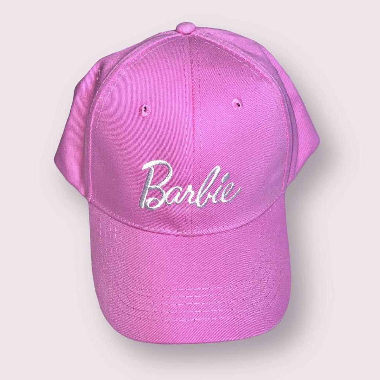 Barbie Classic Logo Pink Baseball Hat