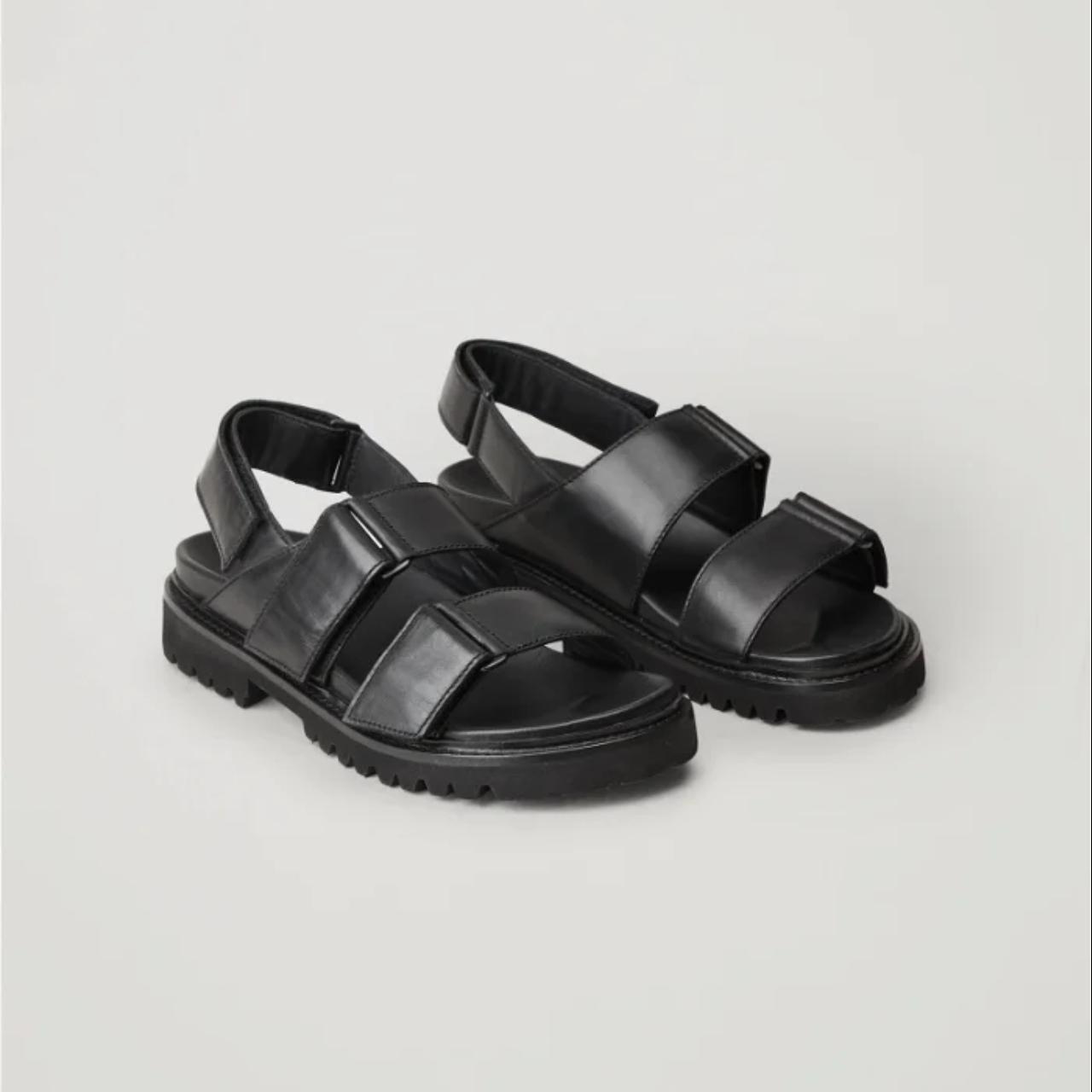 Cos chunky hot sale leather sandals