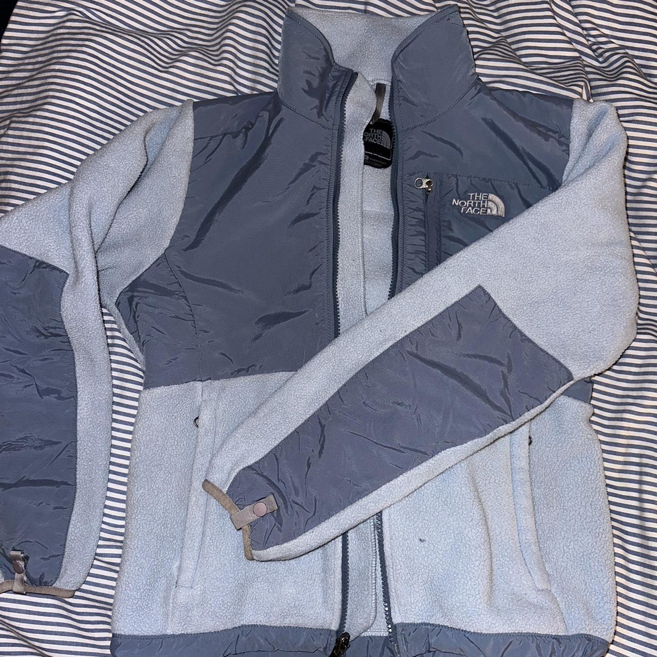 North Face Fleece Denali Zip Up in unique and rare - Depop