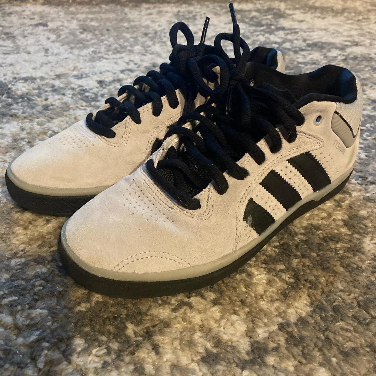 Adidas Men's Black and Grey Trainers