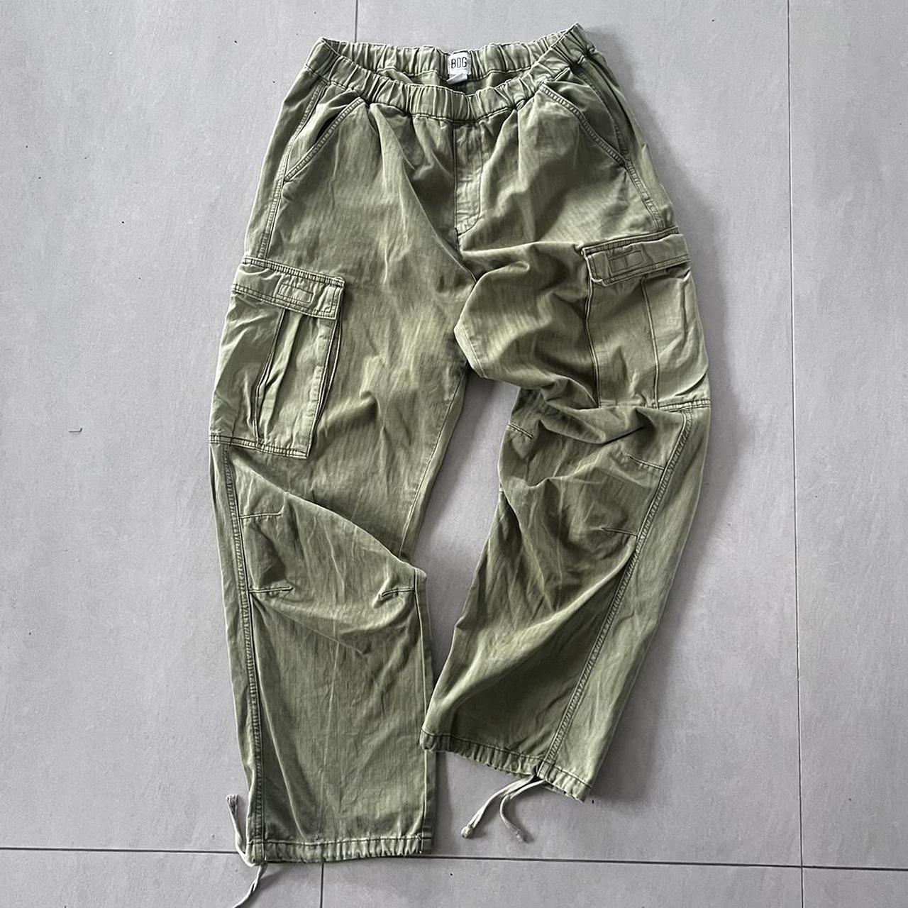 Cuffed Cargo Trousers Khaki | BDG By Urban Outfitters Womens Pants ~  PunisherGP