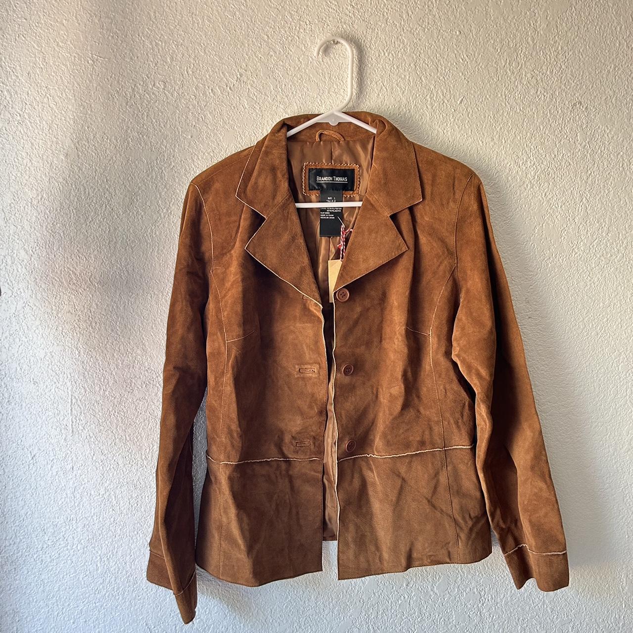 Brandon thomas suede jacket best sale