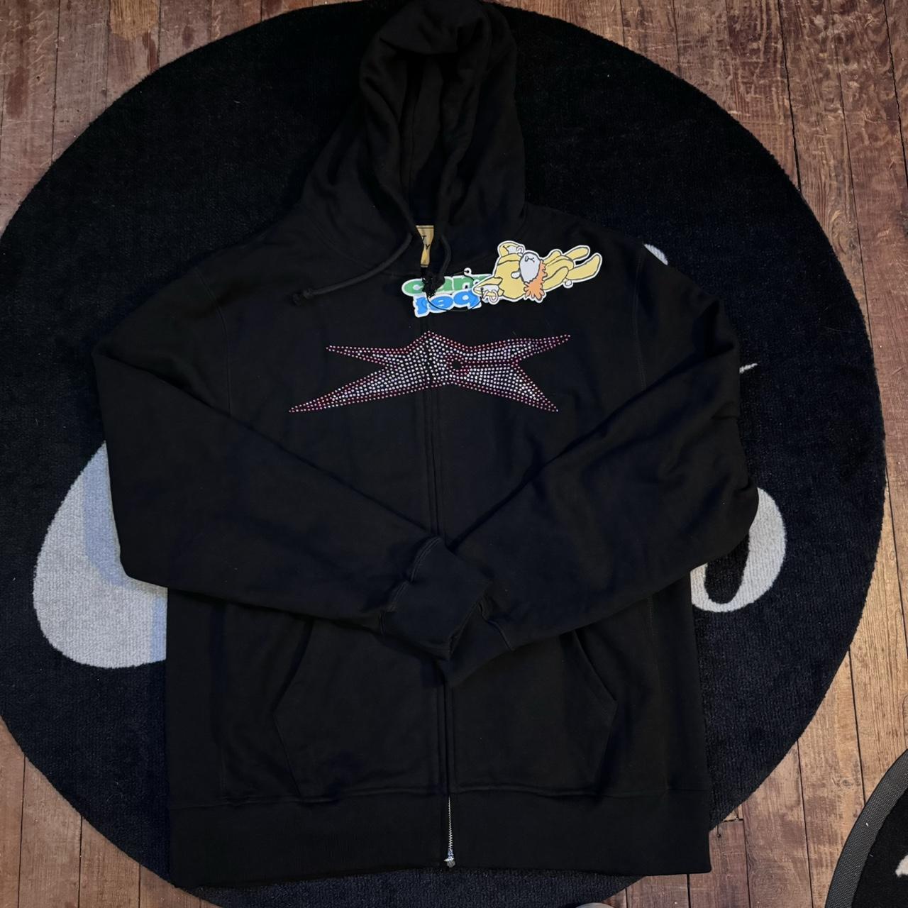 Carpet Company Rhinestone hoodie Size XL Brand new... Depop