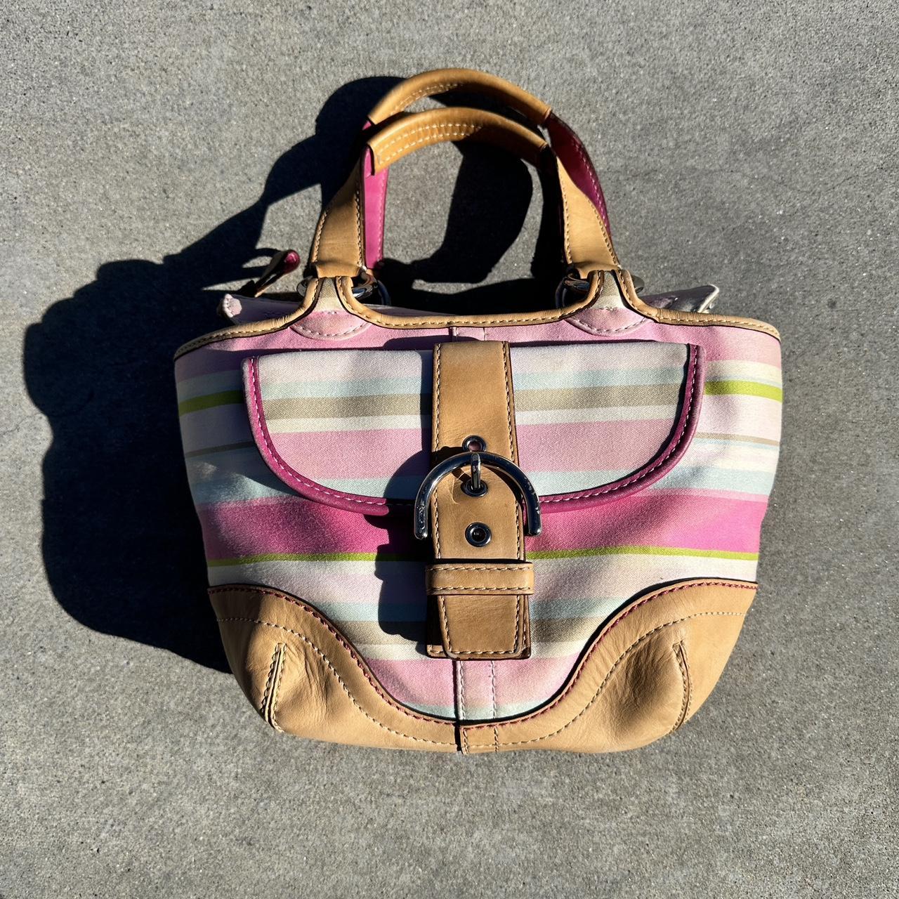 Vintage Pink Coach Purse Hobo Soho | Pink coach purses, Coach purses, Purses